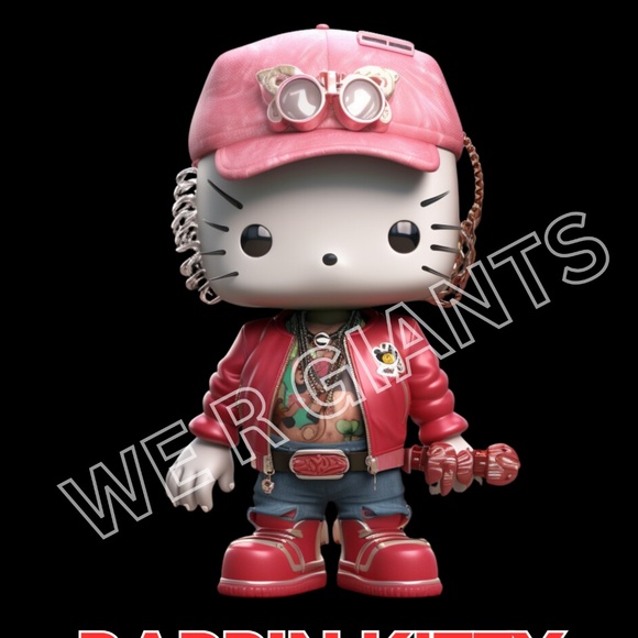 Hello Kitty Rappin Kitty Poster 11x14 Great Gift for Hello Kitty Fans - Picture 2 of 2